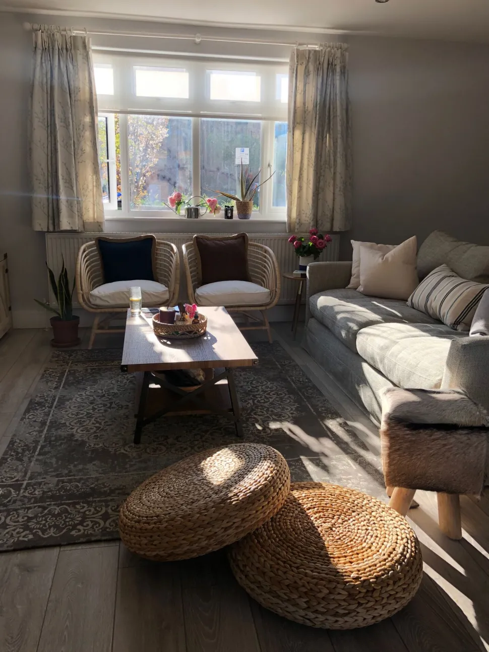 Tapete Em Algodao Taupe 160 X 200 Cm Beykoz