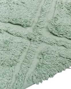 Tapete Em Algodao Verde 160 X 230 Cm Hatay