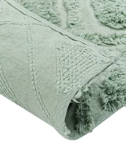 Tapete Em Algodao Verde 160 X 230 Cm Hatay