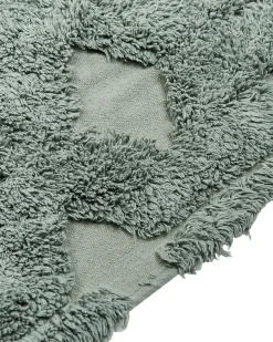 Tapete Em Algodao Verde 160 X 230 Cm Kars