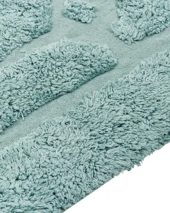 Tapete Em Algodao Verde Menta 160 X 230 Cm Sirnak