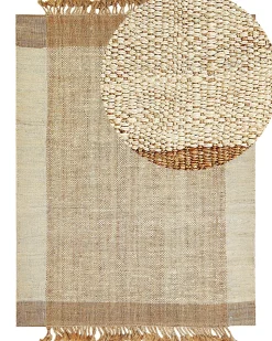 Tapete Em Juta Creme 160 X 230 Cm Dedemli