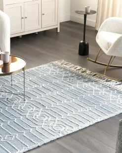 Tapete Em La Azul 160 X 230 Cm Orhaneli