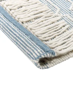 Tapete Em La Azul 160 X 230 Cm Orhaneli