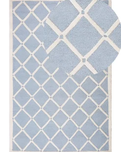 Tapete Em La Azul Clara 160 X 230 Cm Dali