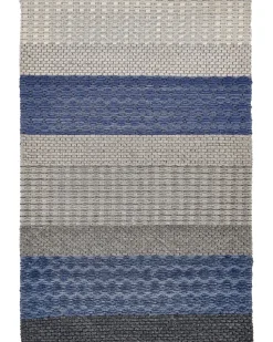 Tapete Em La Azul E Cinzenta 160 X 230 Cm Akkaya