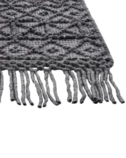 Tapete Em La Preto 200 X 300 Cm Alucra