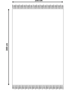 Tapete Em La Preto 200 X 300 Cm Alucra