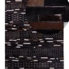 Tapete Em Pele Genuina Castanha 160 X 230 Cm Akseki