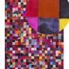 Tapete Em Pele Genuina Multicolor 160 X 230 Cm Enne