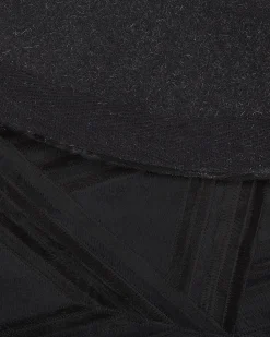 Tapete Em Pele Genuina Preta 140 Cm Kasar