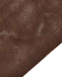 Tapete Em Pele Sintetica De Coelho Castanho 160 X 230 Cm Mirpur
