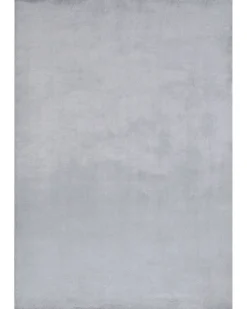 Tapete Em Pele Sintetica De Coelho Cinzento 160 X 230 Cm Mirpur