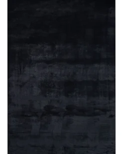 Tapete Em Pele Sintetica De Coelho Preta 160 X 230 Cm Mirpur