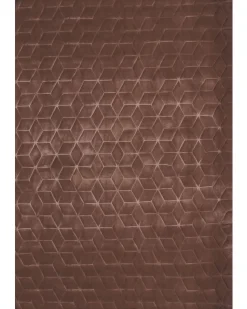 Tapete Em Pele Sintetica De Coelho Castanha 160 X 230 Cm Thatta