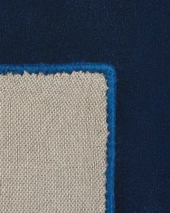 Tapete Em Viscose Azul Marinho 160 X 230 Cm Gesi Ii