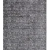 Tapete Em Viscose Cinzenta Escura E Prateada 160 X 230 Cm Esel