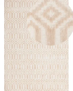 Tapete Em Viscose Creme 160 X 230 Cm Adatepe