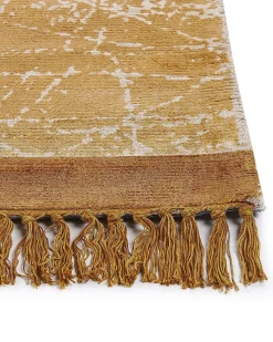 Tapete Em Viscose Laranja 160 X 230 Cm Hanli