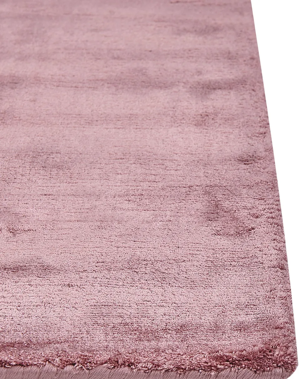 Tapete Em Viscose Rosa 160 X 230 Cm Gesi Ii