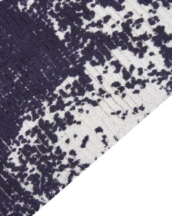 Tapete Em Viscose Violeta E Branca 160 X 230 Cm Akarsu