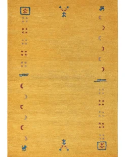 Tapete Gabbeh Em La Amarela 160 X 230 Cm Akalan