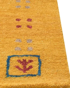 Tapete Gabbeh Em La Amarela 160 X 230 Cm Akalan