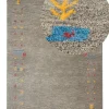 Tapete Gabbeh Em La Cinzenta 160 X 230 Cm Seymen