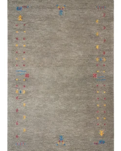 Tapete Gabbeh Em La Cinzenta 160 X 230 Cm Seymen