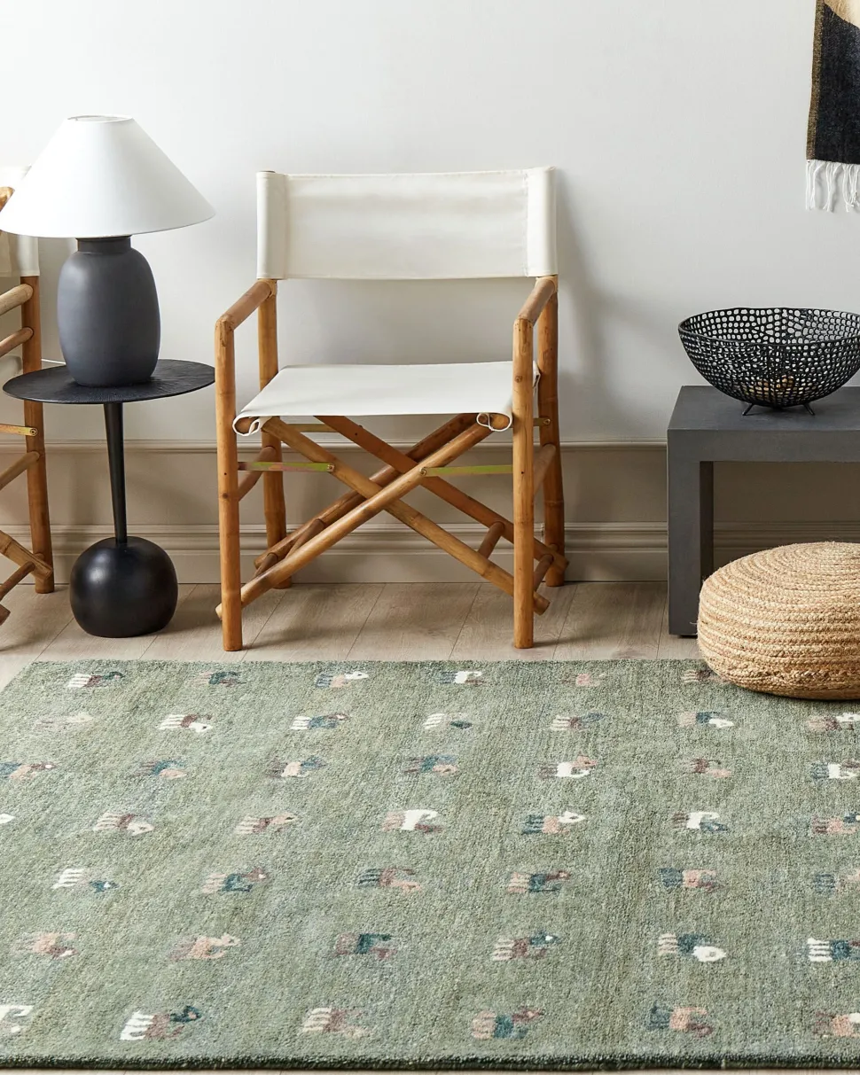 Tapete Gabbeh Em La Verde 160 X 230 Cm Kizarli