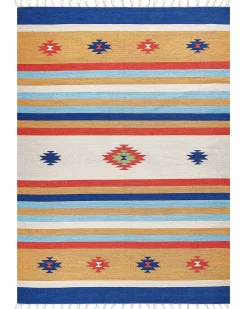 Tapete Kilim Em Algodao Multicolor 200 X 300 Cm Taronik