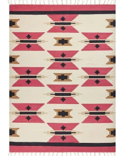 Tapete Kilim Em Algodao Multicolor 200 X 300 Cm Garni