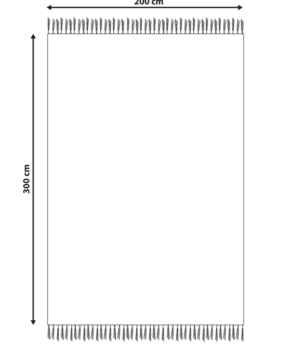 Tapete Kilim Em Algodao Multicolor 200 X 300 Cm Hatis