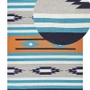Tapete Kilim Em Algodao Multicolor 140 X 200 Cm Noratus