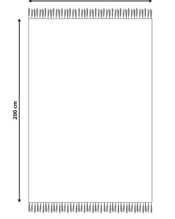 Tapete Kilim Em Algodao Multicolor 140 X 200 Cm Noratus