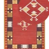 Tapete Kilim Em Algodao Multicolor 200 X 300 Cm Parakar