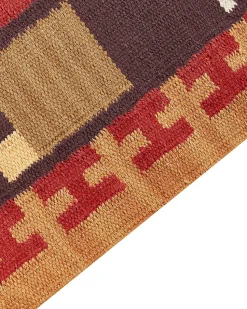 Tapete Kilim Em Algodao Multicolor 200 X 300 Cm Parakar