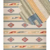Tapete Kilim Em Algodao Multicolor 200 X 300 Cm Aparan