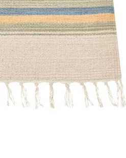 Tapete Kilim Em Algodao Multicolor 200 X 300 Cm Aparan