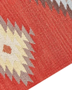 Tapete Kilim Em Algodao Multicolor 160 X 230 Cm Lorut