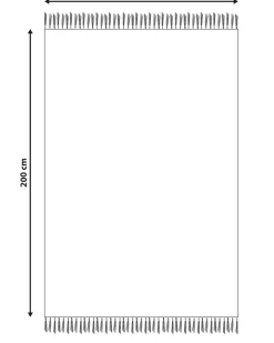 Tapete Kilim Em Algodao Multicolor 140 X 200 Cm Margara