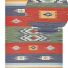Tapete Kilim Em Algodao Multicolor 200 X 300 Cm Kamaris