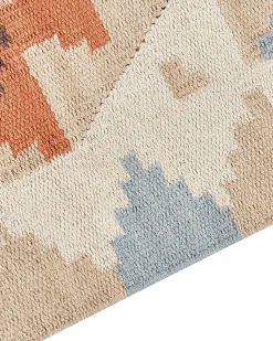 Tapete Kilim Em Algodao Multicolor 160 X 230 Cm Dilijan