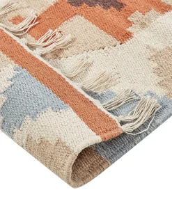 Tapete Kilim Em Algodao Multicolor 160 X 230 Cm Dilijan