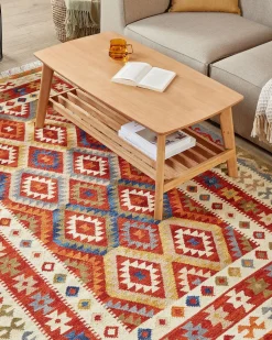 Tapete Kilim Em La Multicolor 160 X 230 Cm Oshakan