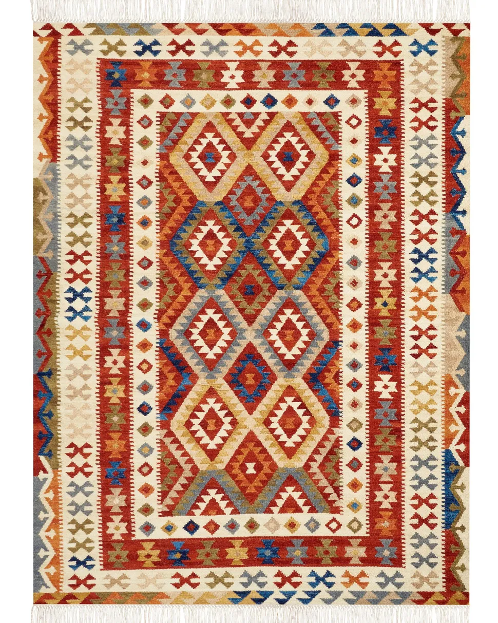 Tapete Kilim Em La Multicolor 160 X 230 Cm Oshakan