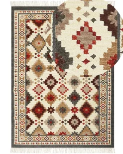 Tapete Kilim Em La Multicolor 140 X 200 Cm Ghukasavan