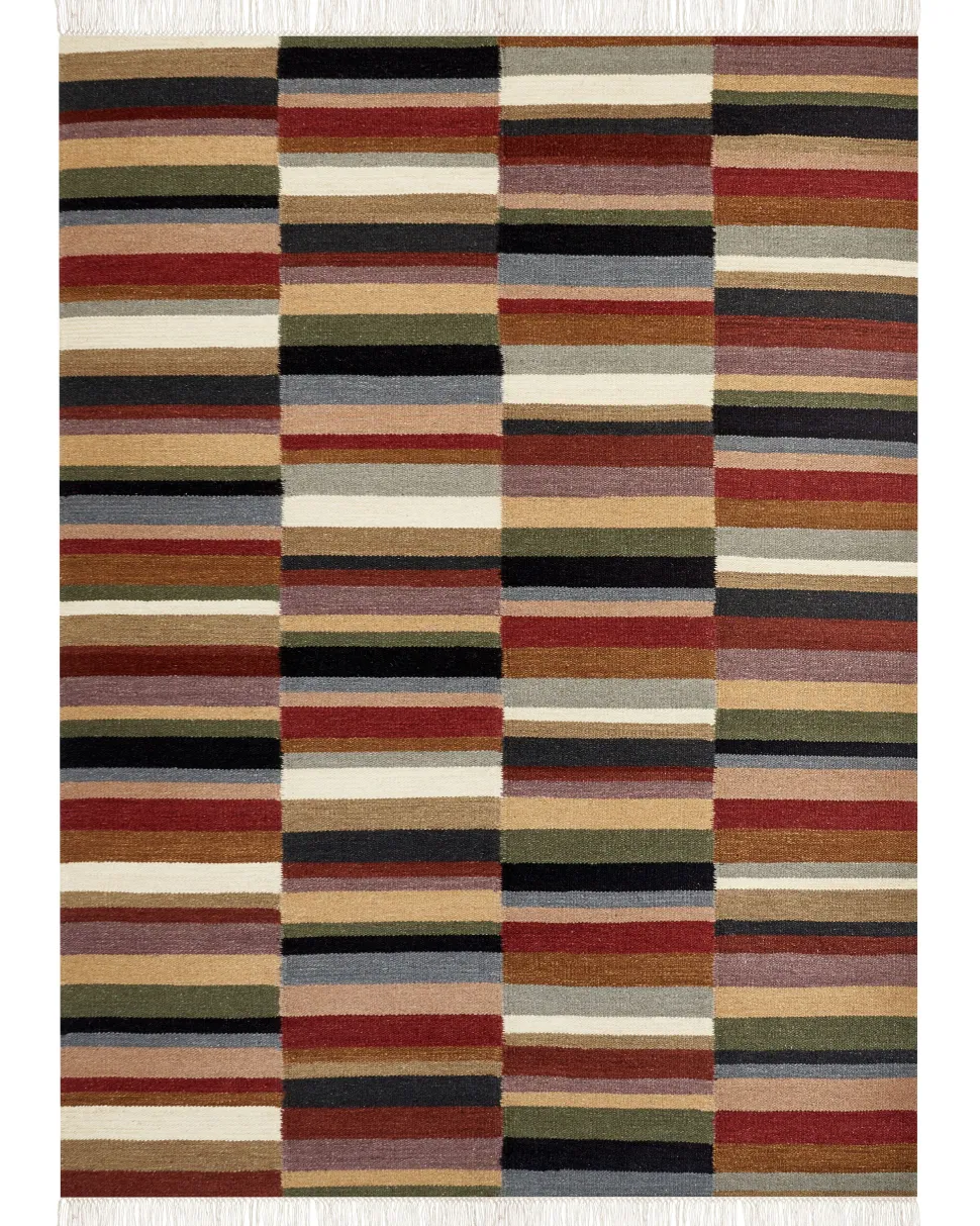 Tapete Kilim Em La Multicolor 160 X 230 Cm Musaler