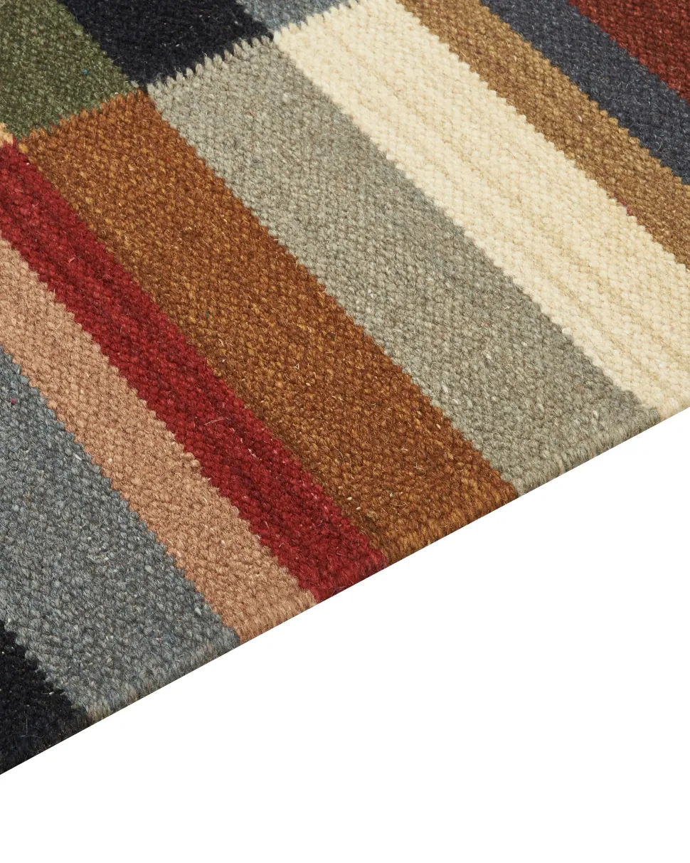 Tapete Kilim Em La Multicolor 160 X 230 Cm Musaler