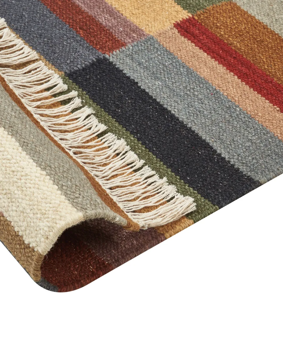 Tapete Kilim Em La Multicolor 160 X 230 Cm Musaler